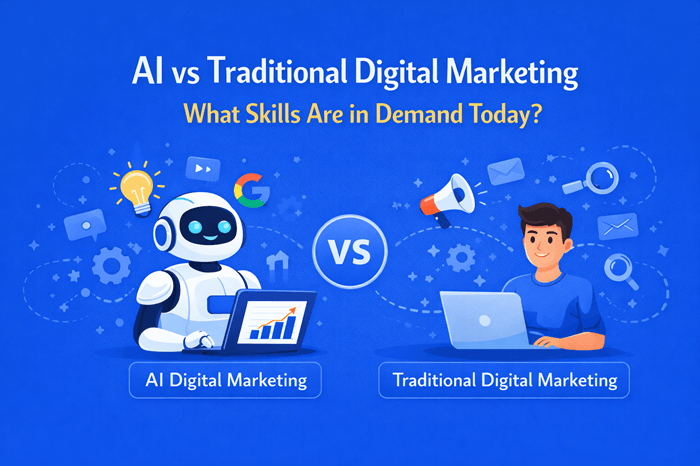 AI vs Traditional Digital Marketing: What Skills Are in Demand Today?