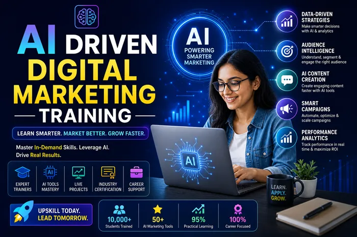 AI Driven Digital Marketing Training in 2026: Complete Guide for Beginners