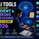 AI Tools Every Student & Working Professional Should Learn in 2026