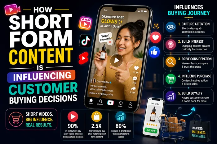 How Short Form Content is Influencing Customer Buying Decisions in 2026